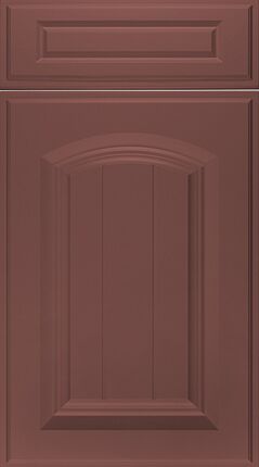 Alfriston Super Matt Rusty Red Kitchen Doors