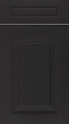 Ascot Super Matt Black Kitchen Doors