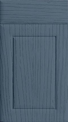 Ashford Paint Flow Matt Colonial Blue Kitchen Doors