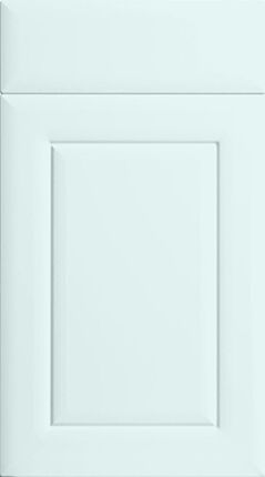 Ashford Super Matt Scandinavian Blue Kitchen Doors