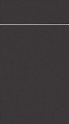 Aura Super Matt Black Kitchen Doors