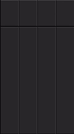 Austin Matt Black Kitchen Doors