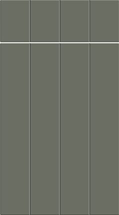 Austin Super Matt Smoke Green Kitchen Doors