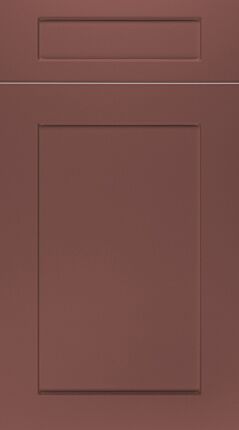 Berkeley Super Matt Rusty Red Kitchen Doors