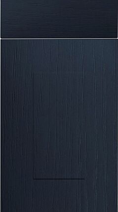 Boston Navy Blue Ash Kitchen Doors