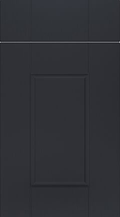 Bowland Super Matt Graphite Kitchen Doors