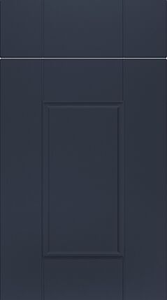 Bowland Super Matt Navy Blue Kitchen Doors