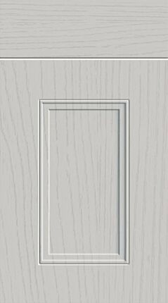 Buxton Paint Flow Matt Light Grey Kitchen Doors