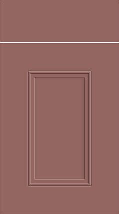Buxton Super Matt Rusty Red Kitchen Doors