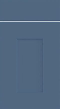 Cambridge Super Matt Alby Blue Kitchen Doors