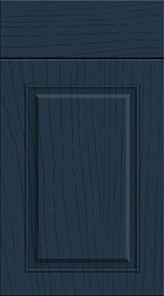 Carlton Paint Flow Matt Indigo Blue Kitchen Doors