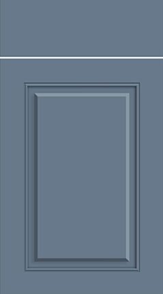 Carlton Super Matt Misty Blue Kitchen Doors