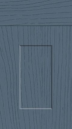 Carrick Paint Flow Matt Colonial Blue Kitchen Doors