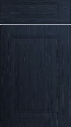 Countryvale Navy Blue Ash Kitchen Doors