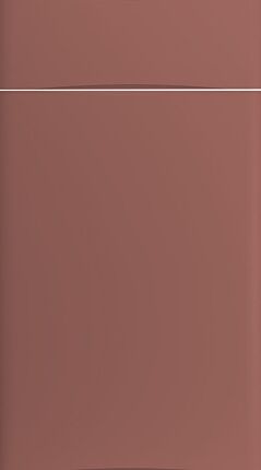 Dover Super Matt Rusty Red Kitchen Doors