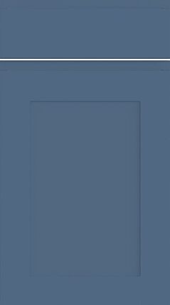 Elland Super Matt Alby Blue Kitchen Door