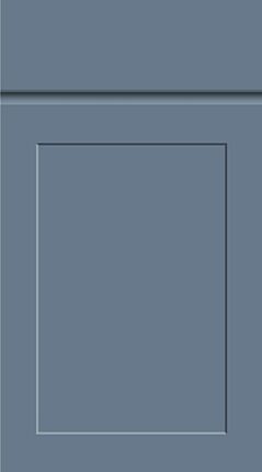 Elland Super Matt Misty Blue Kitchen Door