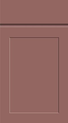 Elland Super Matt Rusty Red Kitchen Door