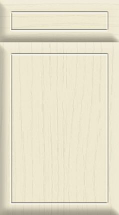 Euroline Paint Flow Matt Cream Kitchen Doors