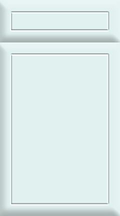 Euroline Super Matt Scandinavian Blue Kitchen Doors