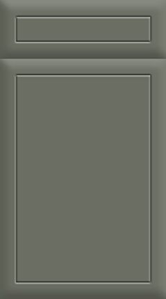 Euroline Super Matt Smoke Green Kitchen Doors