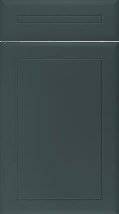 Fairline Super Matt Kombu Green Kitchen Doors