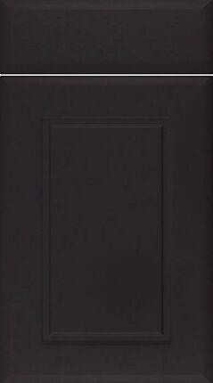 Gisburn Super Matt Black Kitchen Doors