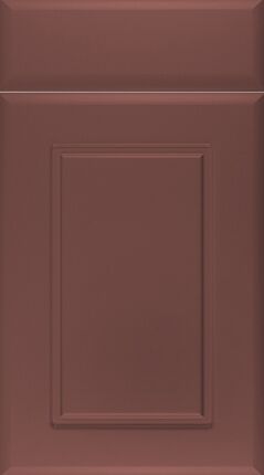 Gisburn Super Matt Rusty Red Kitchen Doors
