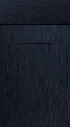 Gresham Navy Blue Ash Kitchen Doors