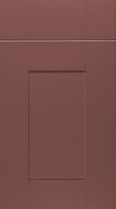 Gresham Super Matt Rusty Red Kitchen Doors