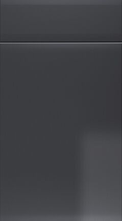 Hebden High Gloss Dust Grey Kitchen Doors