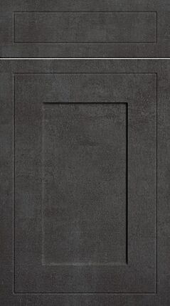 Heywood Matt Dark Concrete Kitchen Doors