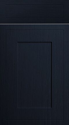 Heywood Navy Blue Ash Kitchen Doors