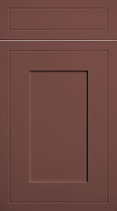 Heywood Super Matt Rusty Red Kitchen Doors