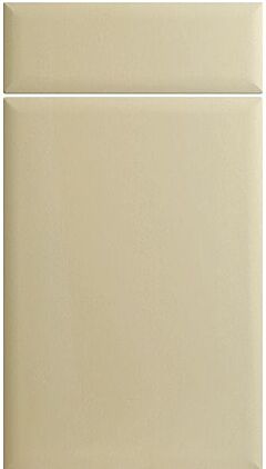 Cumbria High Gloss Cream Kitchen Doors