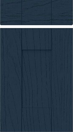 Buckingham Legno Indigo Blue Kitchen Doors