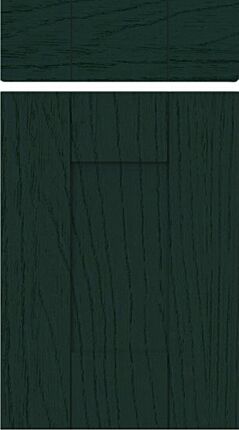 Buckingham Legno Racing Green Kitchen Doors
