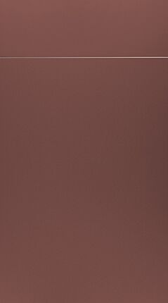 Lumi Super Matt Rusty Red Kitchen Doors