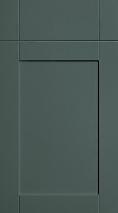 Lunar Super Matt Reed Green Kitchen Doors