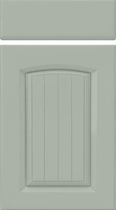 Midlands Matt Meadow Green Kitchen Doors