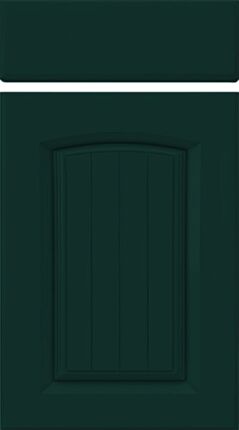 Midlands Matt Racing Green Kitchen Doors