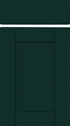 Wessex Matt Racing Green Kitchen Doors