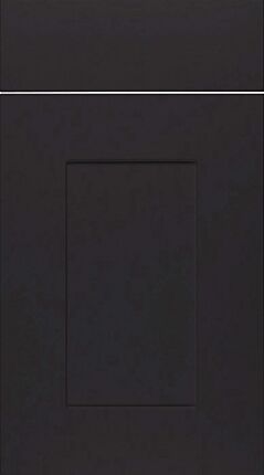 Milan Super Matt Black Kitchen Doors