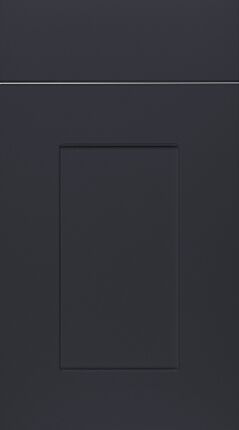 Milan Super Matt Graphite Kitchen Doors