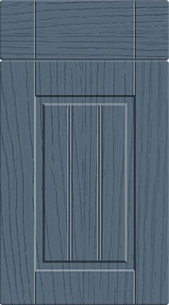 Newport Paint Flow Matt Colonial Blue Kitchen Doors