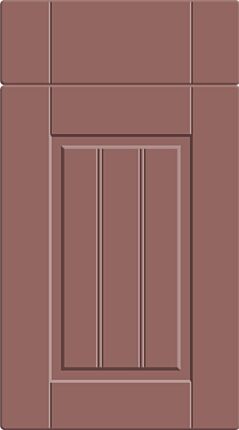 Newport Super Matt Rusty Red Kitchen Doors