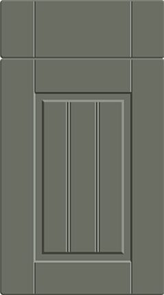 Newport Super Matt Smoke Green Kitchen Doors