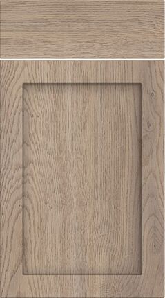 Oakham Cremona Oak Cannolo Kitchen Doors