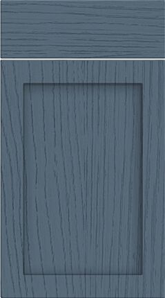 Oakham Paint Flow Matt Colonial Blue Kitchen Doors
