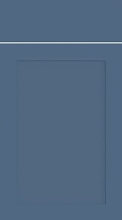 Oakham Super Matt Alby Blue Kitchen Doors